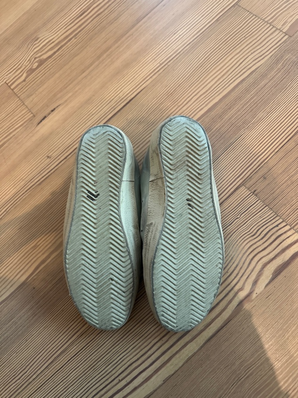 Golden Goose Superstar Sneakers – Metallic Gold / Silver-Size 9 or EU 39 - Picture 6 of 6